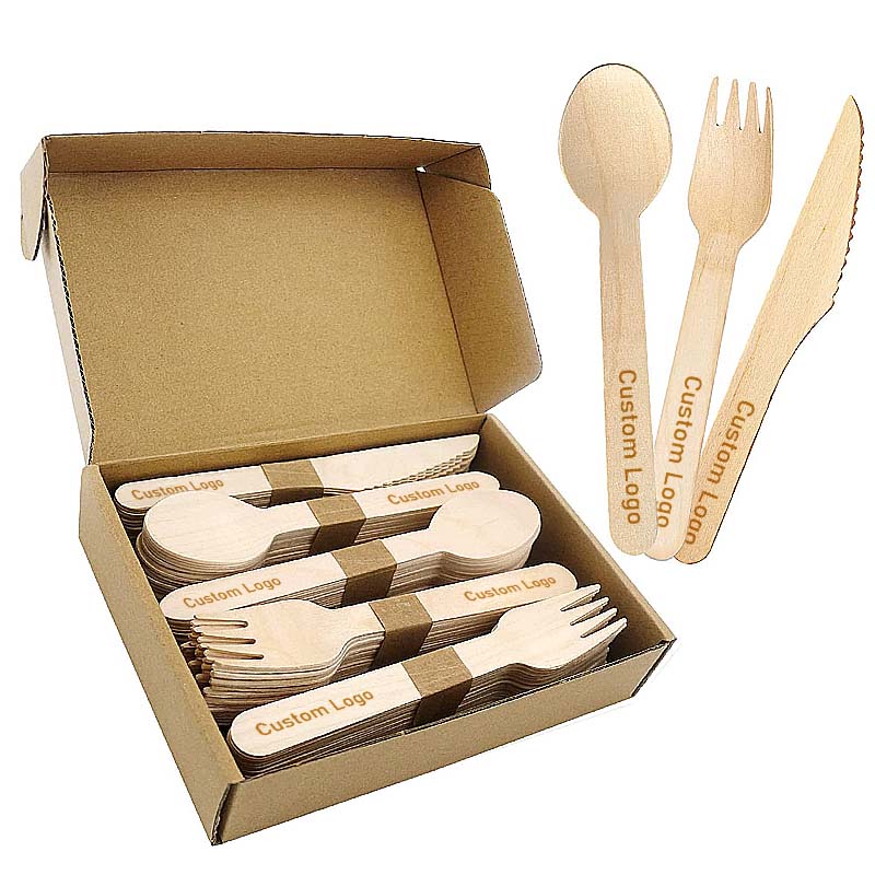 biodegradable wooden cutlery